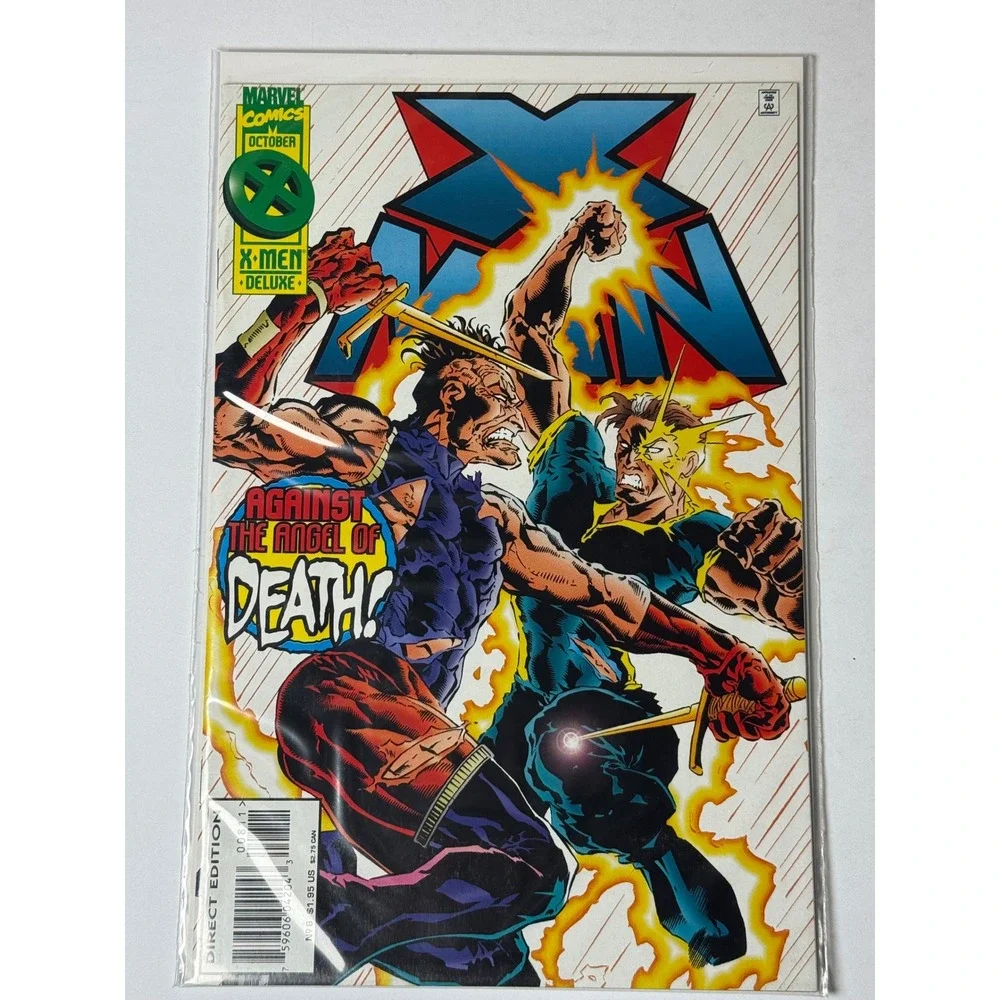 Marvel X-Men Deluxe Issue 8 October 1991 Against the‎ Angel of Death Bishop